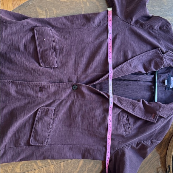 Men's Burgundy Blazer - Picture 8 of 8